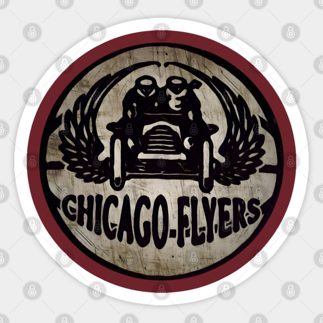 Chicago Studebaker Flyers Basketball Sticker by Kitta’s Shop